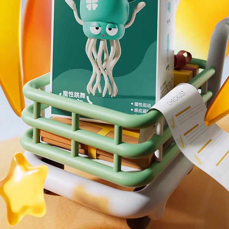 Jouet de poulpe dansant magique avec détection automatique - Topdecheztop.fr