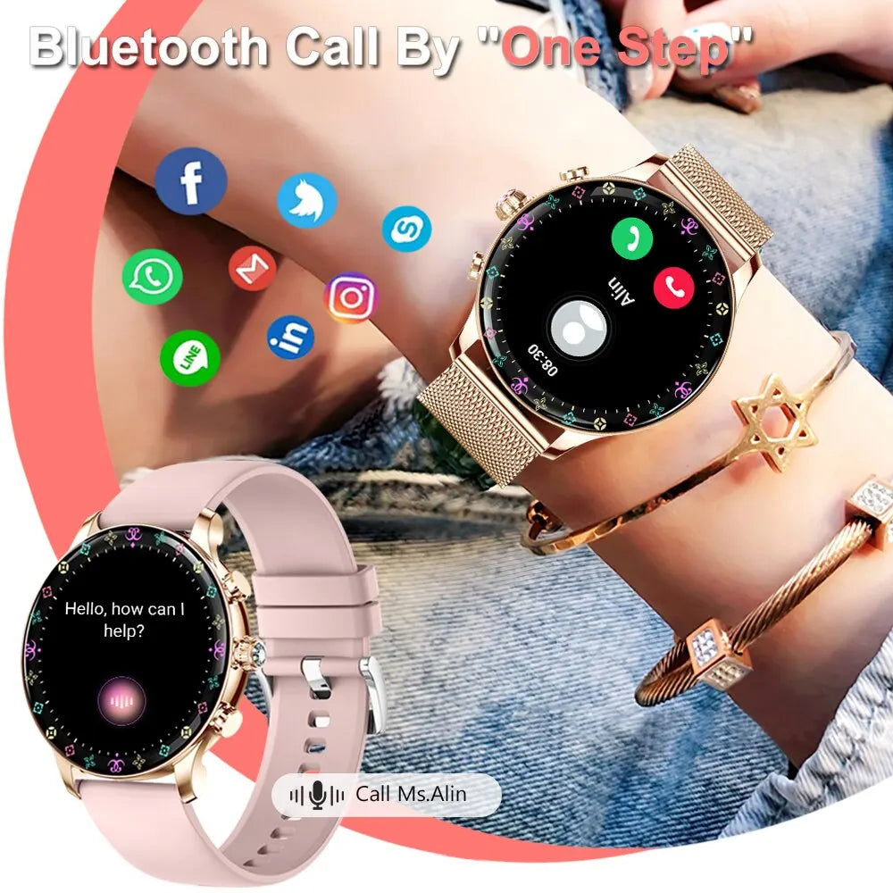 MELANDA Bluetooth Appel Montre Intelligente