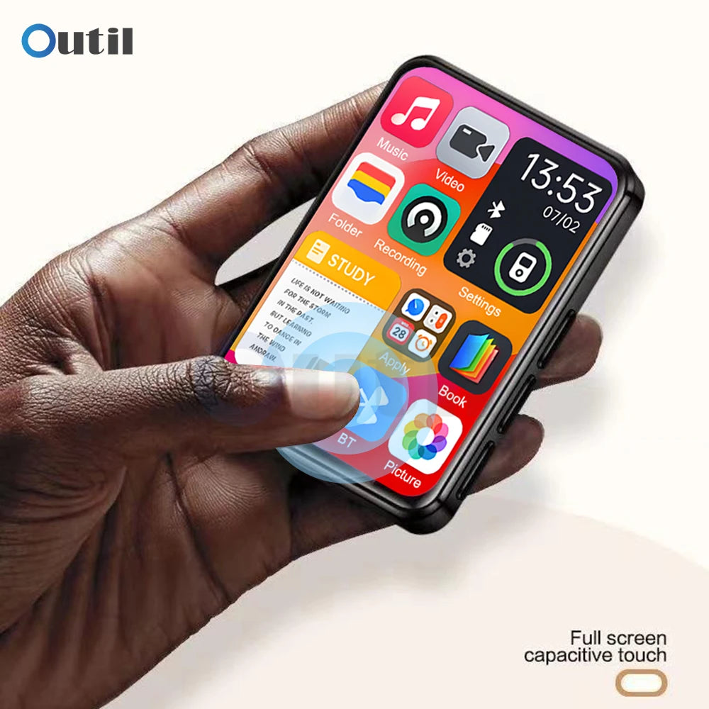 Lecteur MP3 Bluetooth 5.4 tactile