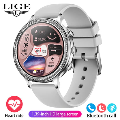 Montres intelligentes de luxe LIGE pour femmes 3 Bluetooth