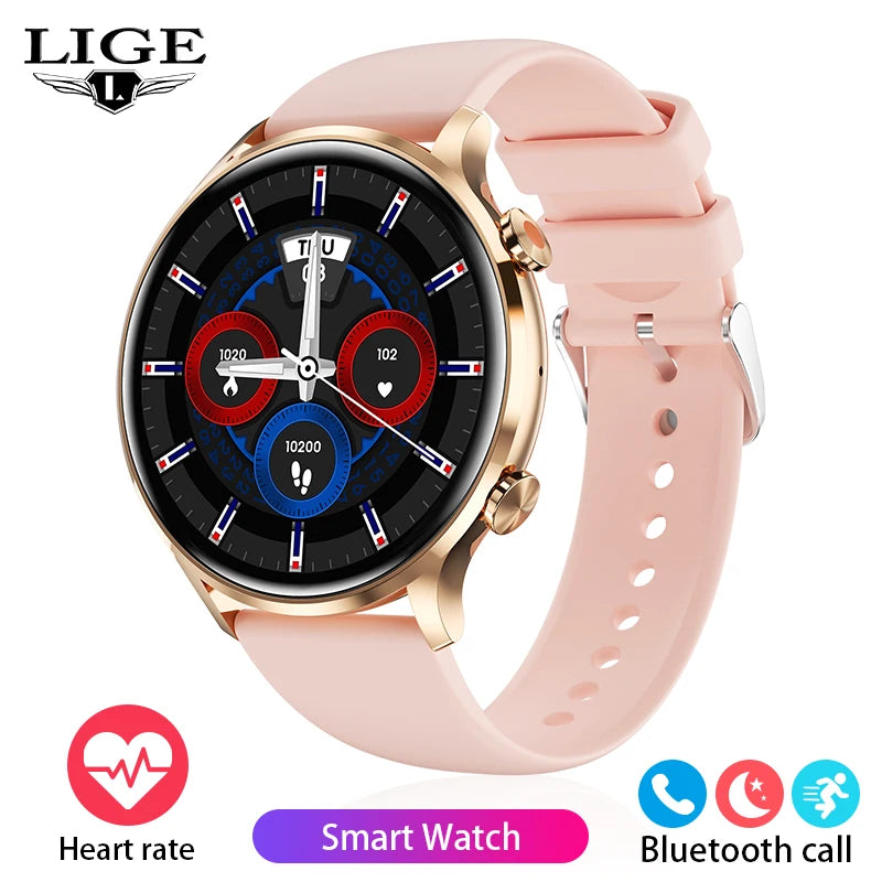 LIGE Nouvelle Mode Montre Intelligente 3 Body temperature