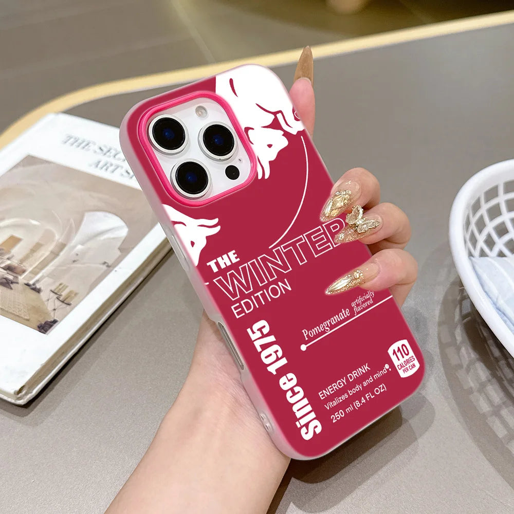 Coque arrière en silicone souple, IPHONE