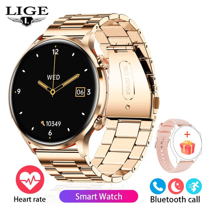 LIGE Nouvelle Mode Montre Intelligente 4 Body temperature