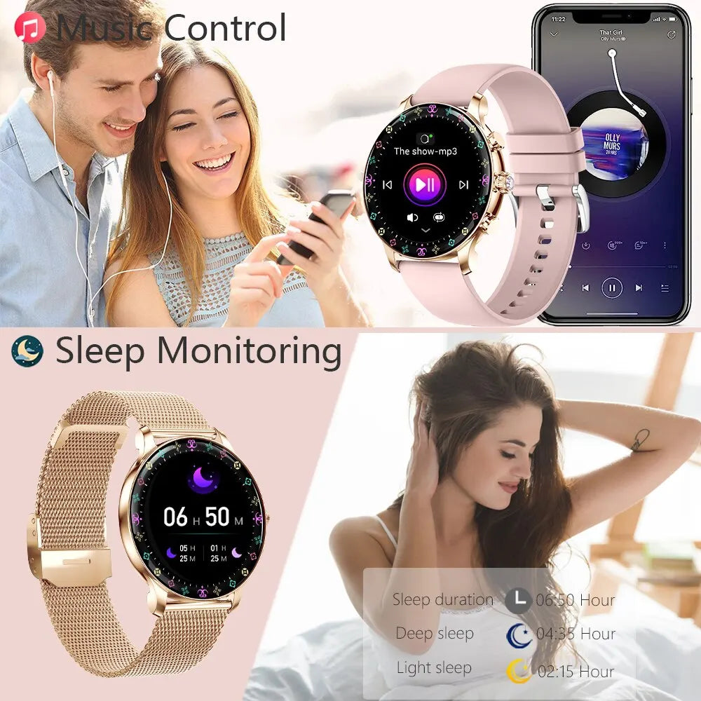 MELANDA Bluetooth Appel Montre Intelligente