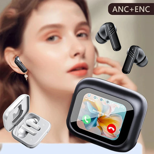 Écouteurs intra-auriculaires sans fil avec micro, écouteurs à écran tactile - Topdecheztop.fr