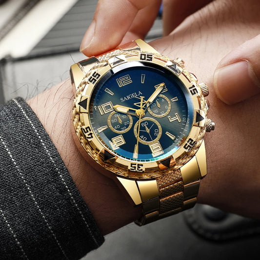 Lot de 2 montres à quartz pour homme - Topdecheztop.fr