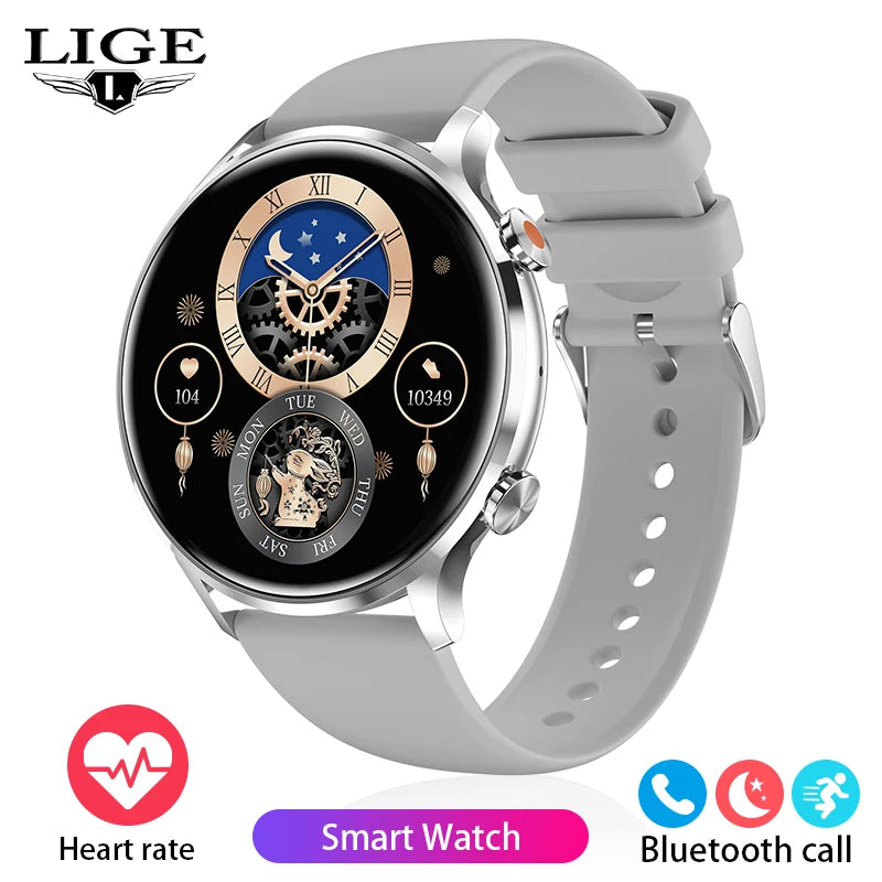 LIGE Nouvelle Mode Montre Intelligente 12 Body temperature