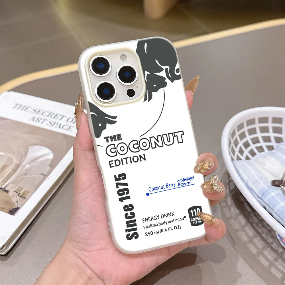 Coque arrière en silicone souple, IPHONE
