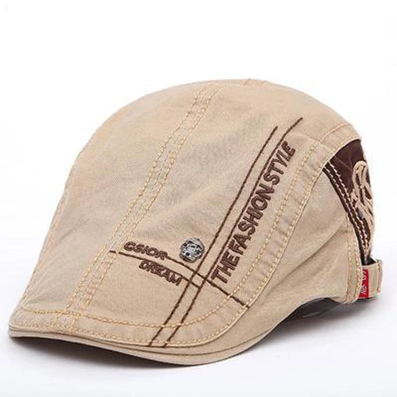 Casquette gavroche ajustable en coton pour homme et femme - Topdecheztop.fr