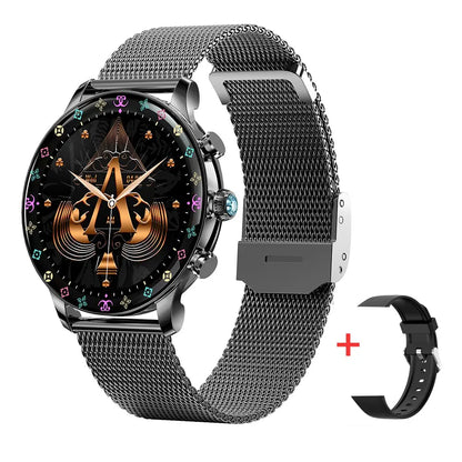 MELANDA Bluetooth Appel Montre Intelligente NOIR