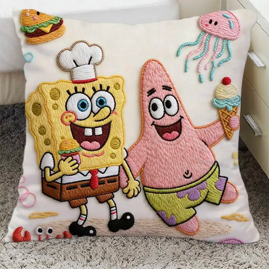 Coussin Douillet Bob l'Éponge