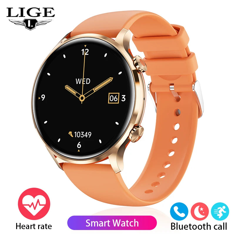 LIGE Nouvelle Mode Montre Intelligente 2 Body temperature