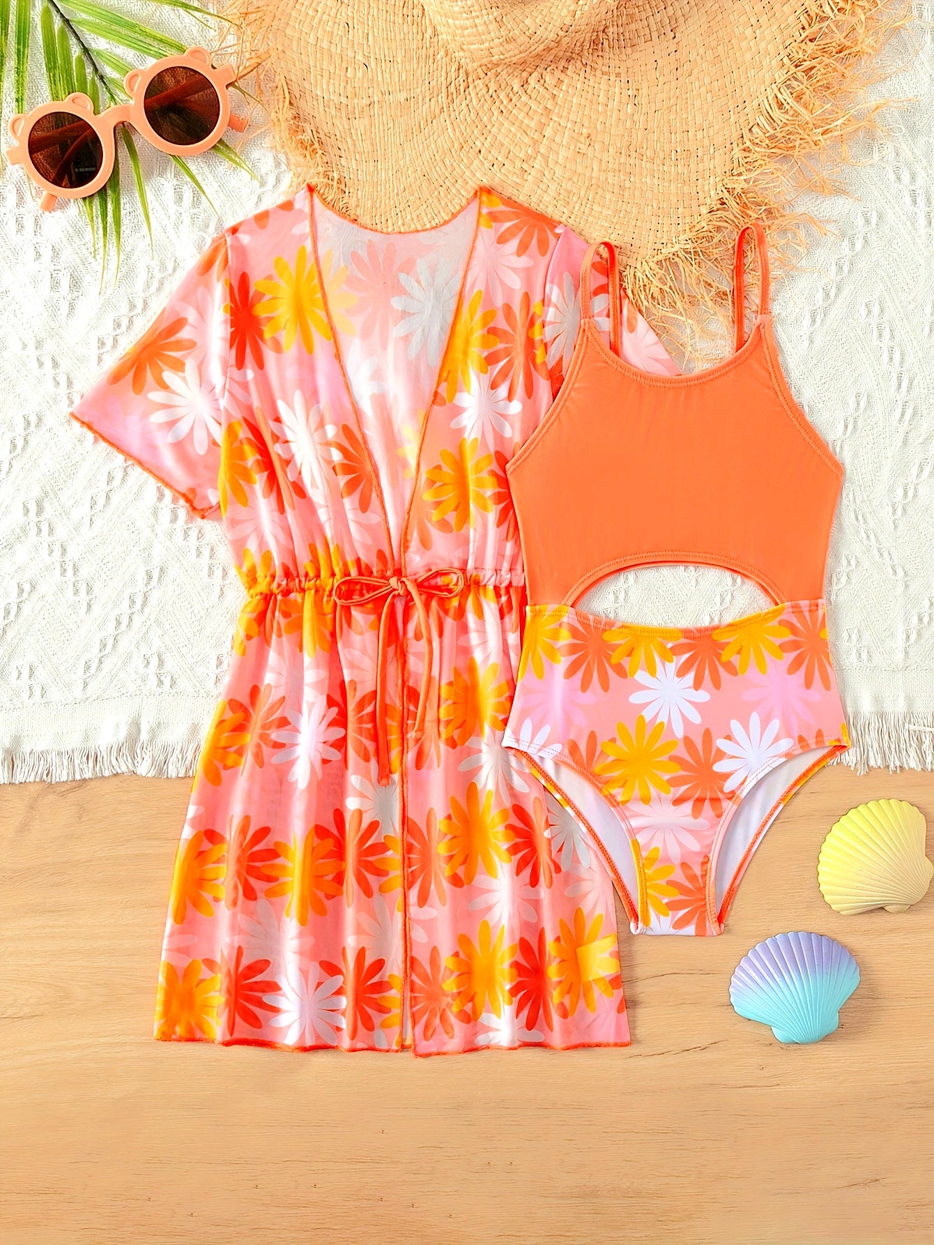 Maillot de bain une pièce pour filles