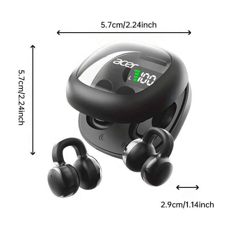 Casque sans fil Acer OHR537 : son haute fidélité, véritablement sans fil, stéréo