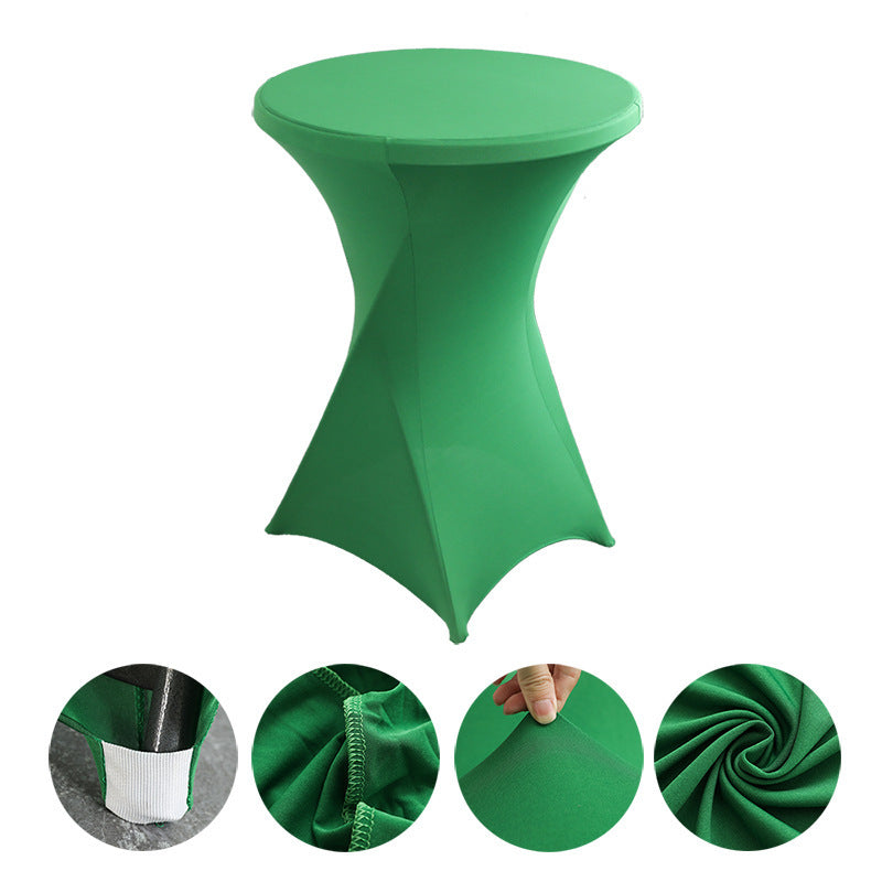 Couverture de Table élastique en Polyester VERT 1