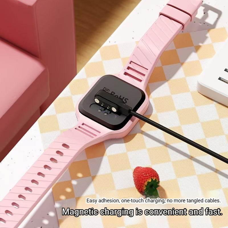 Montre FASSUN silencieuse à vibration avec réveil, compteur de pas, suivi des calories, moniteur de distance et minuteur - Recharge magnétique