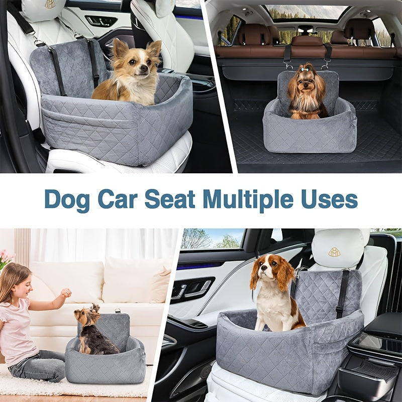 Siège auto portable de luxe pour chien / chat