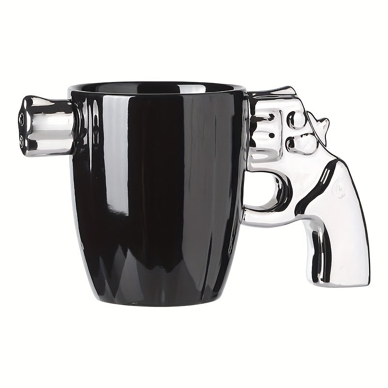 Mug en céramique à motif revolver (1 pièce)