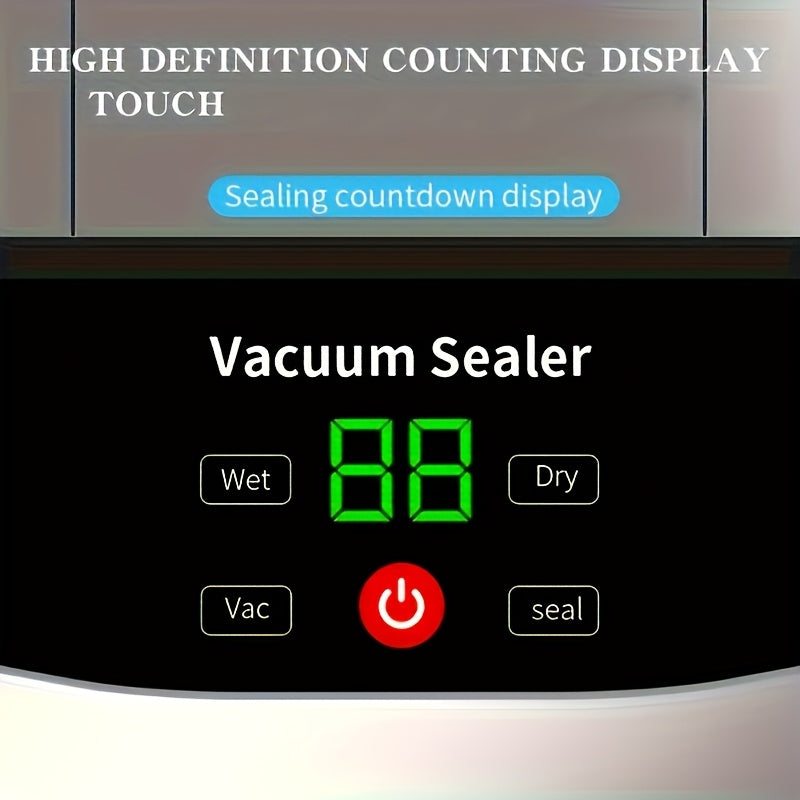 Machine de mise sous vide portable automatique USB C716 avec 10 sacs