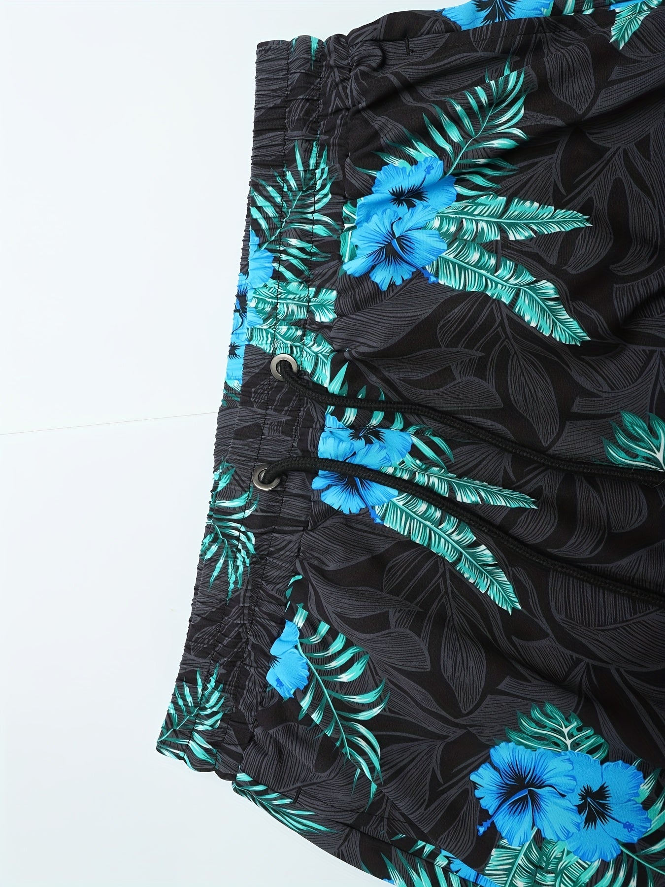 Short de bain élastique d'extérieur avec doublure en maille pour le surf, la plage