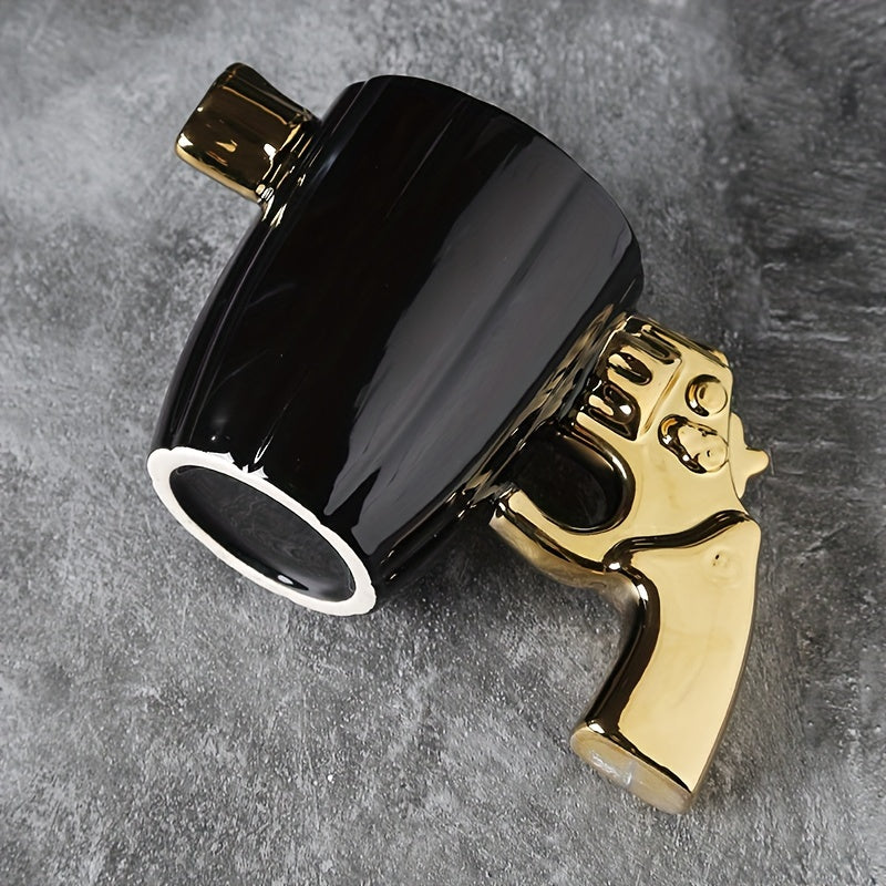 Mug en céramique à motif revolver (1 pièce)