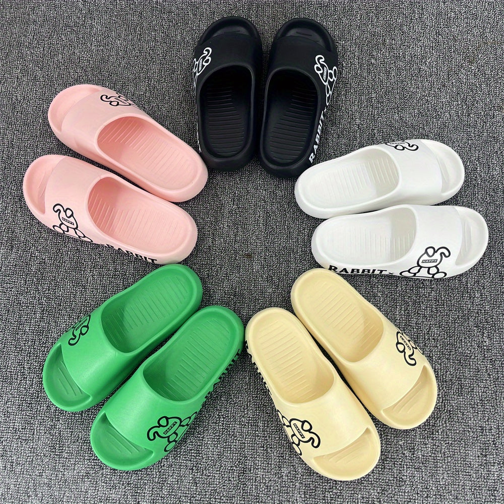 Boys' Summer EVA Slides - Non-Slip Indoor/Outdoor Slippers with Charming Cartoon Patterns - Topdecheztop.fr