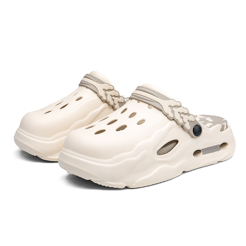 Chaussons en EVA perforés pour femmes et hommes , antidérapants, résistants à l'usure et respirants, rehaussants