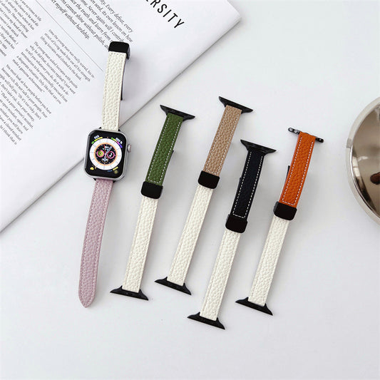 Bracelet de montre magnétique en cuir - Topdecheztop.fr