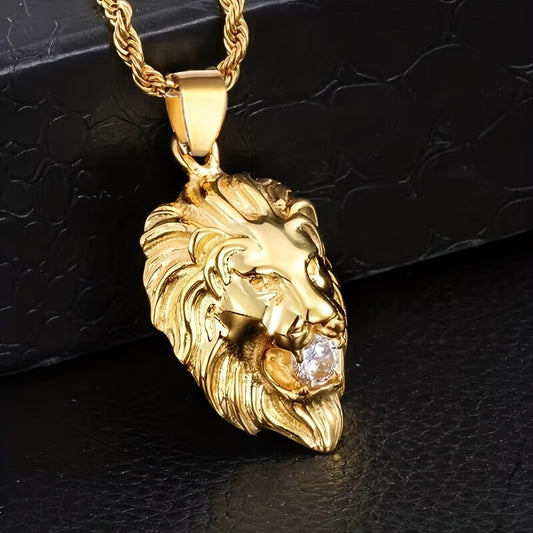 Collier Lion Éclatant