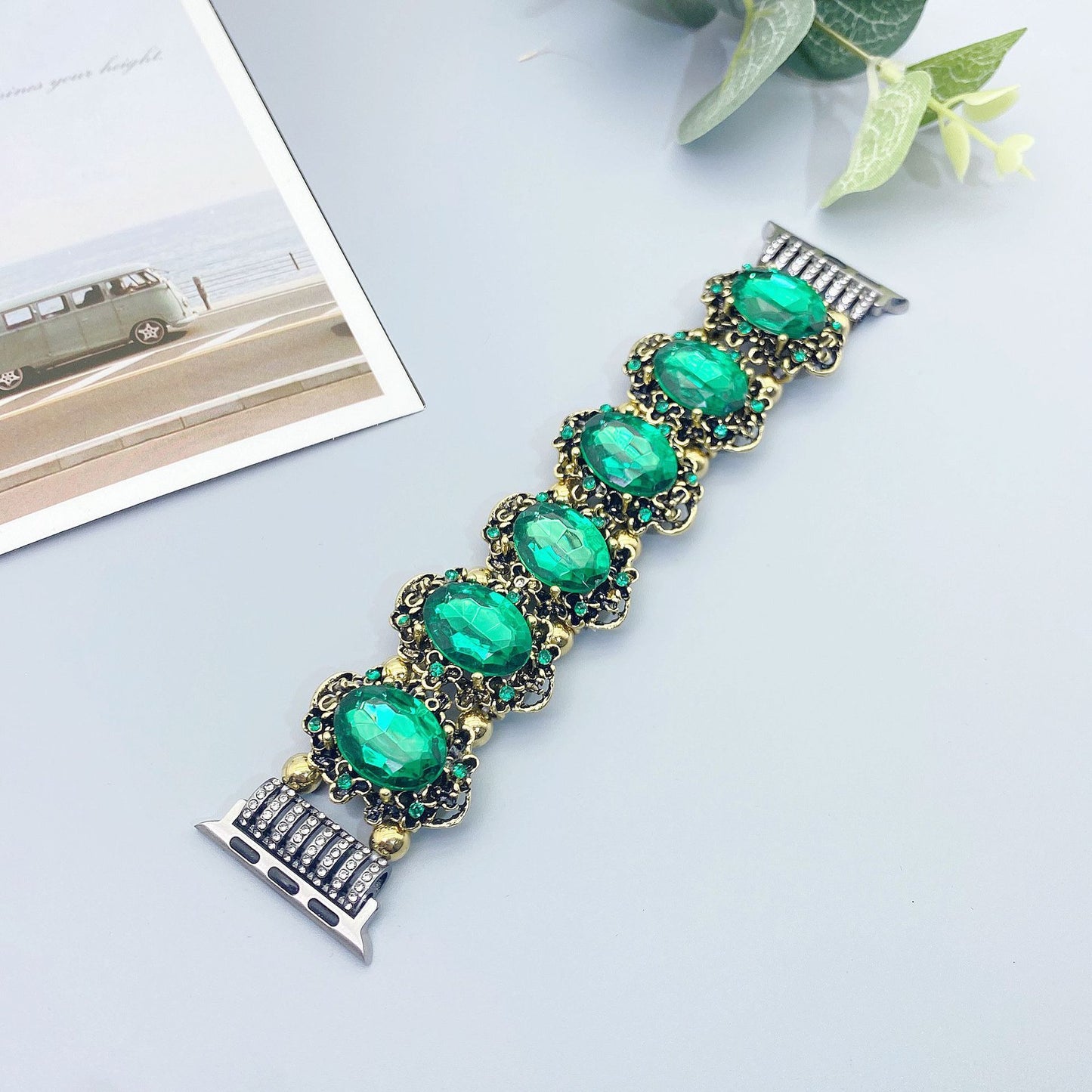 Bracelet en cristal de verre