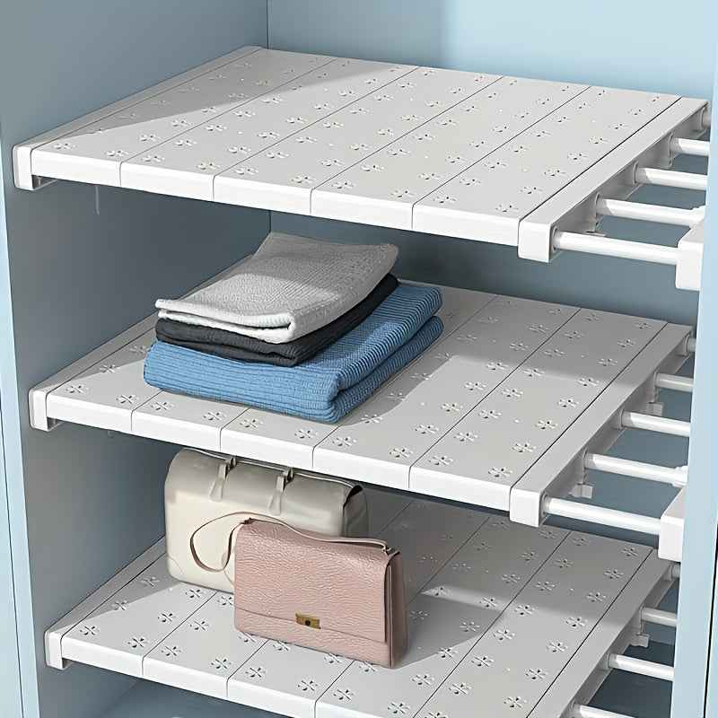 Ensemble de 3 étagères de rangement réglables - Conception extensible