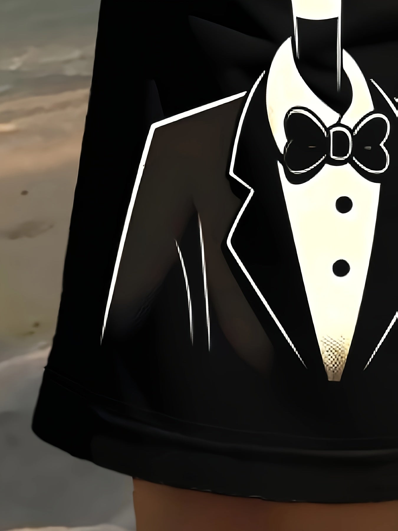 Short de plage homme imprimé canard 3D - Taille ajustable par cordon