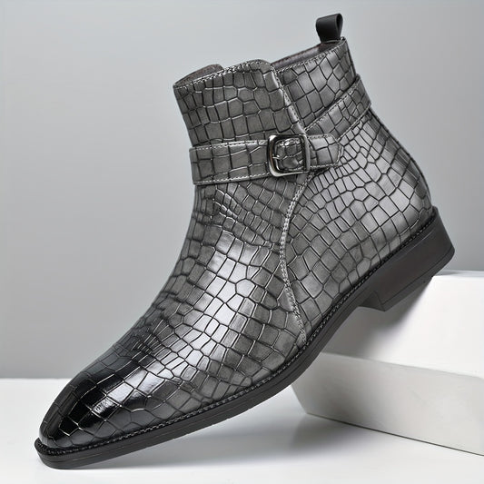 Bottines Chelsea vintage élégantes pour homme - Confortables