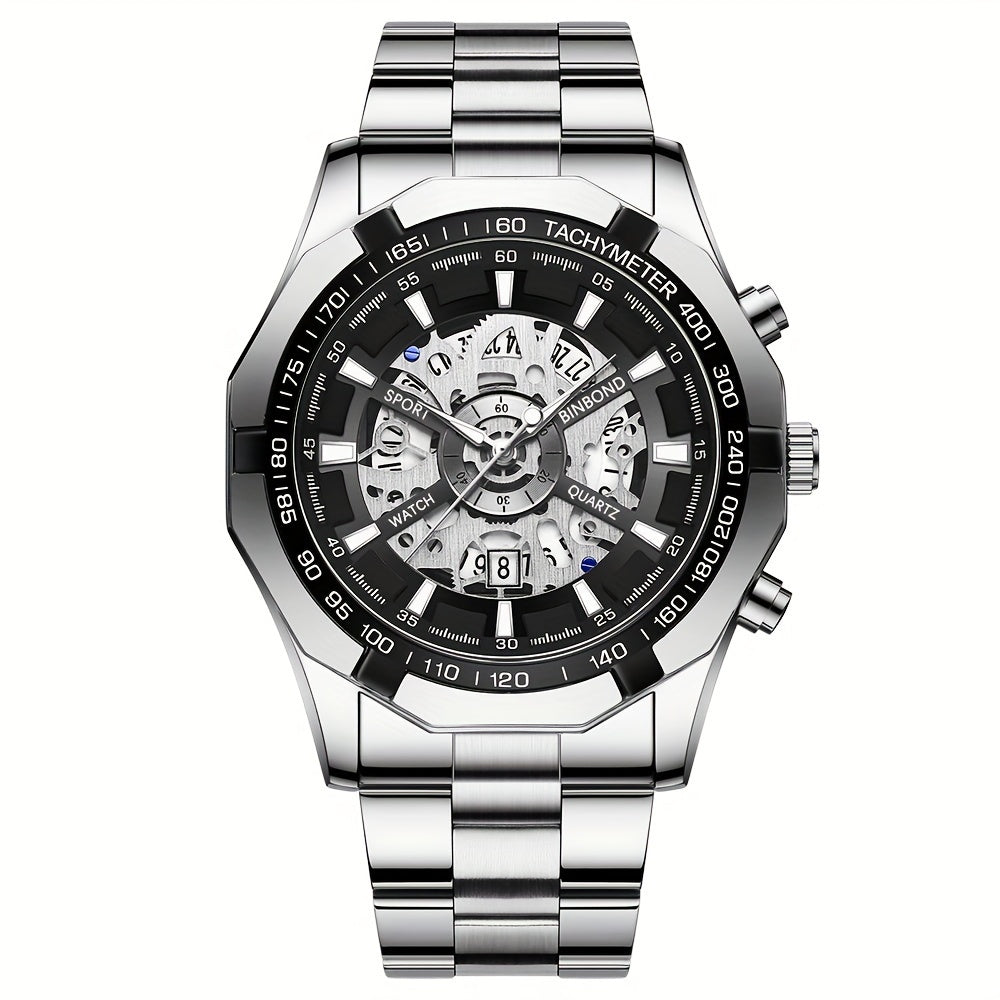 Montre Binbond Hollow Quartz étanche pour homme - Topdecheztop.fr