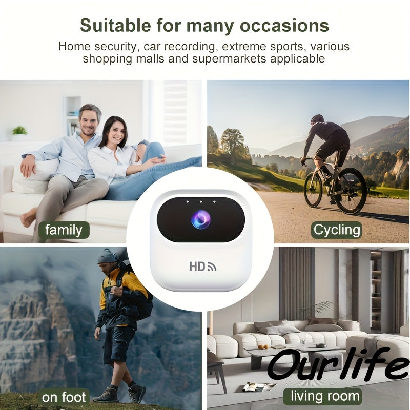 Caméra de sécurité extérieure intelligente sans fil WiFi