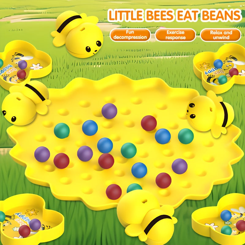 Jeu de pêche magnétique STEM en nid d'abeille (69 pièces) avec plateau de jeu