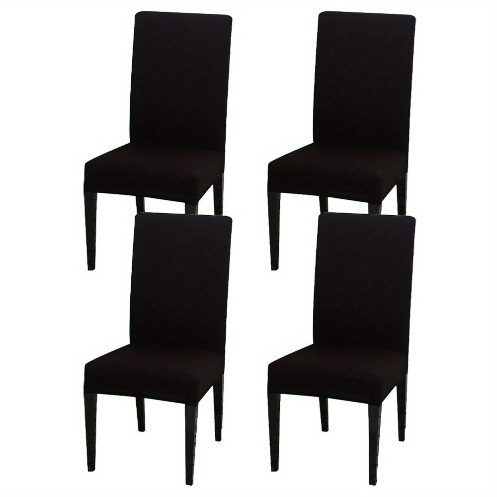 Housses de chaise extensibles en tissu fibreux, style classique - Topdecheztop.fr