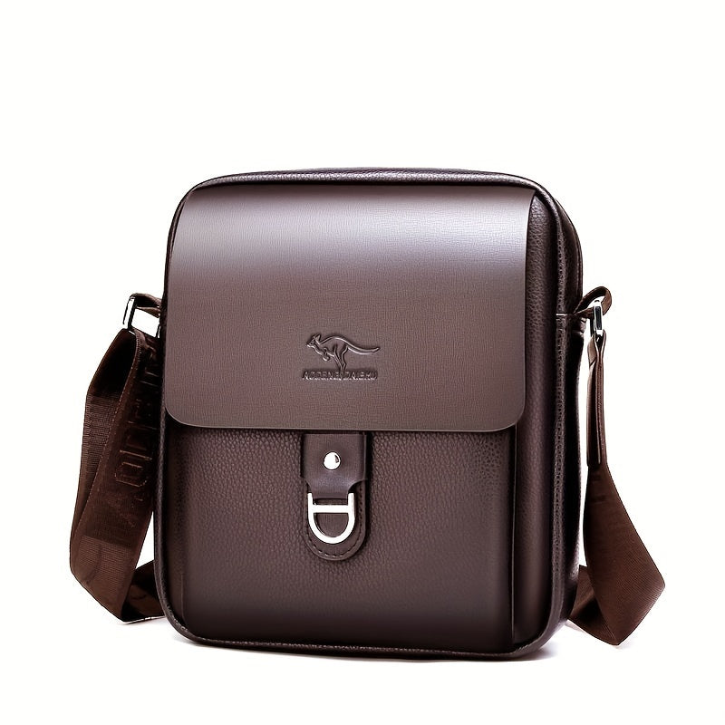 Sac à bandoulière décontracté en cuir PU pour homme, 1 pièce - Topdecheztop.fr