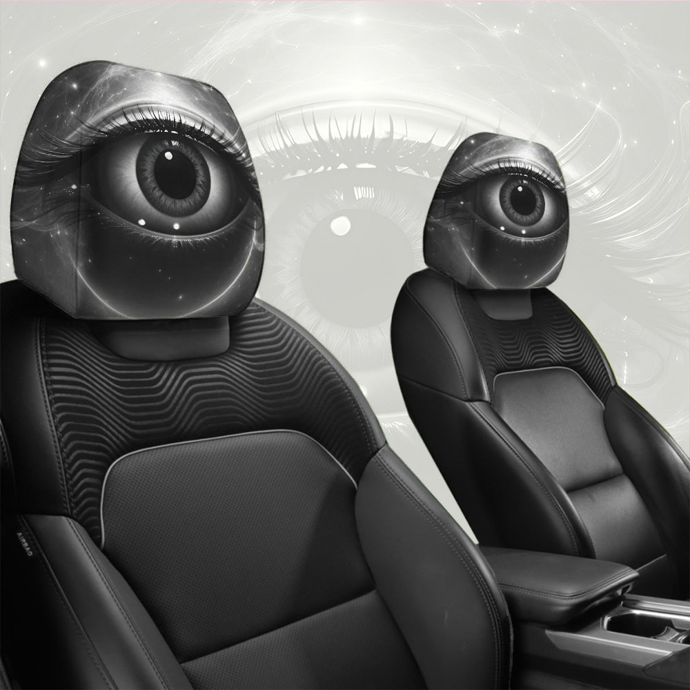 Lot de 2 housses d'appuie-tête de voiture