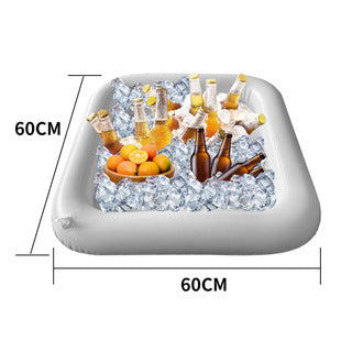 Plateau gonflable en PVC pour boissons et bières