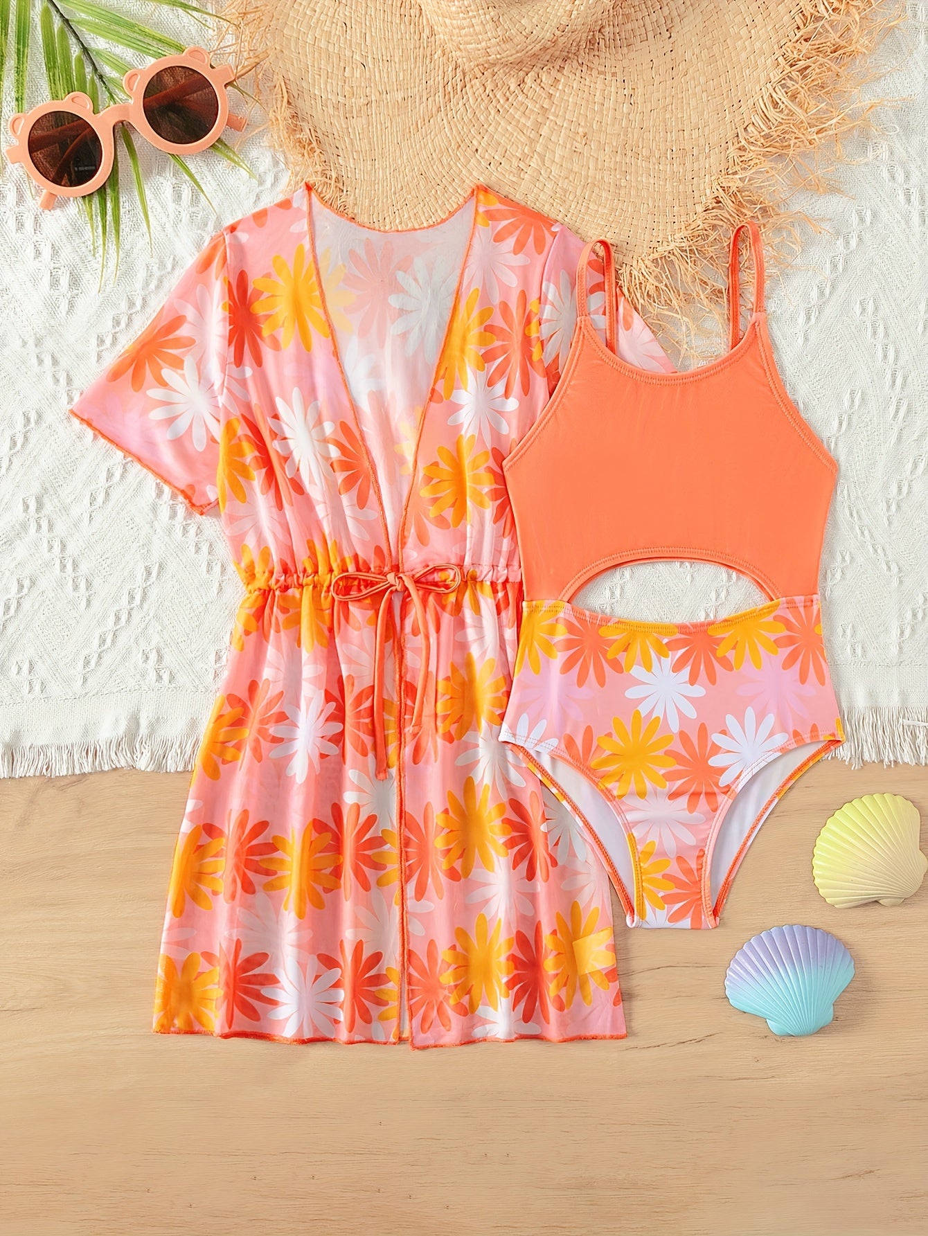 Maillot de bain une pièce pour filles