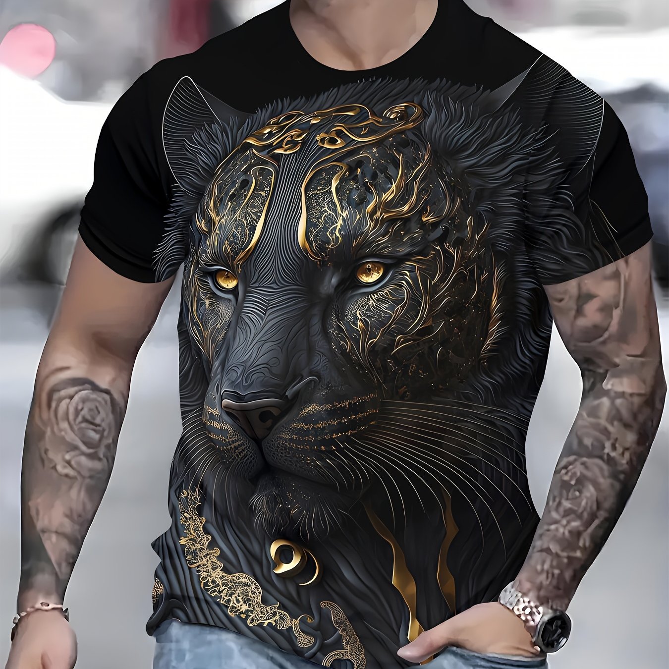 T-shirt de sport décontracté pour homme