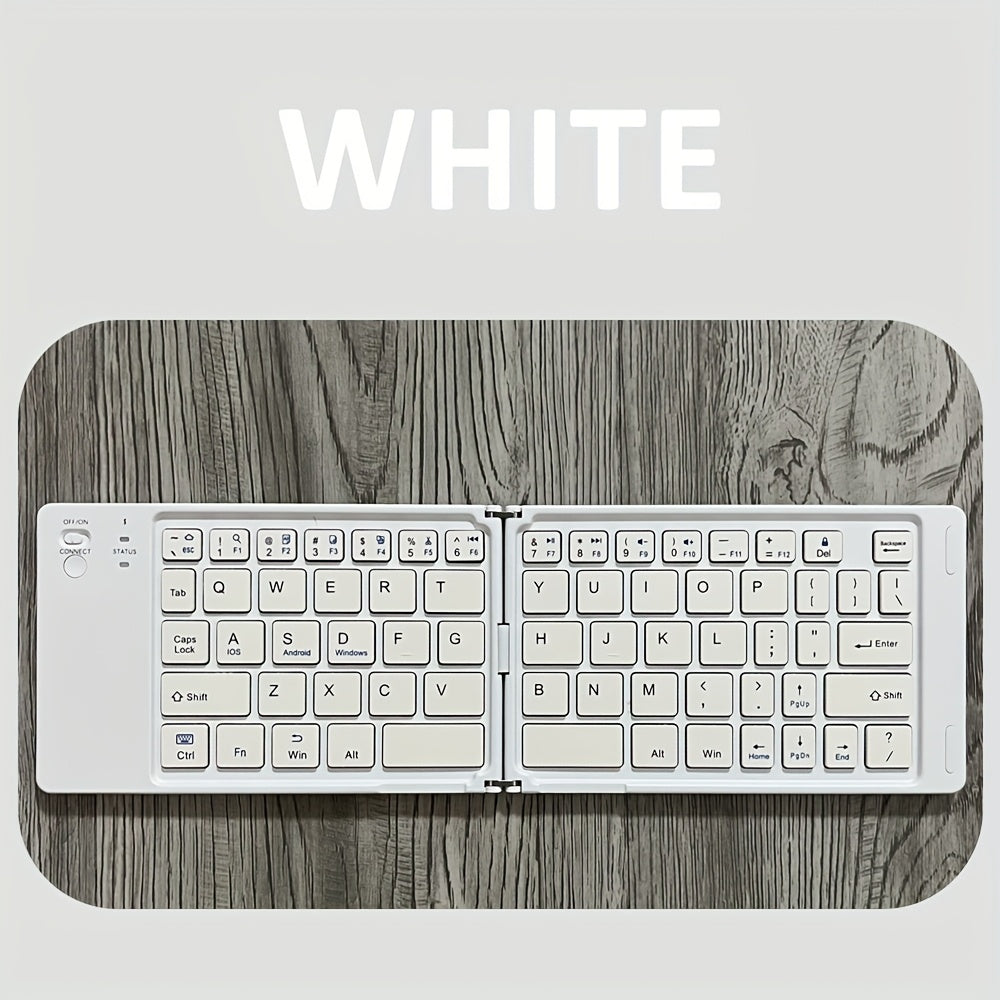 Clavier pliable ultra-fin | Clavier de voyage sans fil pliable