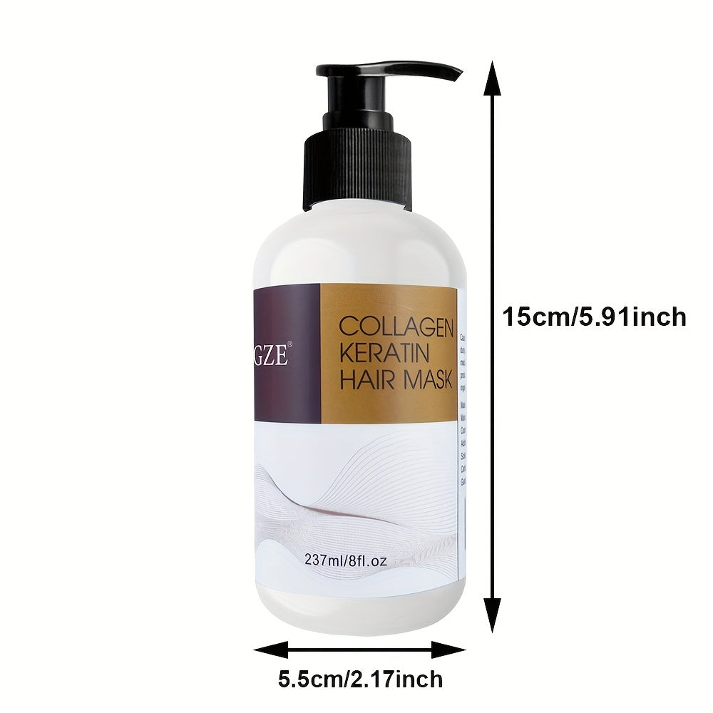 Masque capillaire GZE au collagène et à la kératine