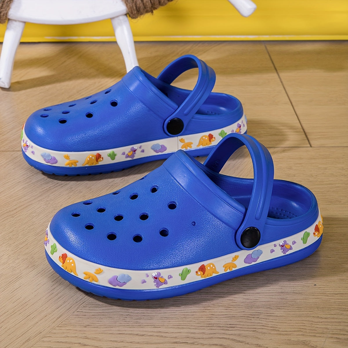 Bamenmeet Casual Cartoon Comfortable Clogs For Boys Girls, Breathable Lightweight Non-slip Clogs For Summer - Topdecheztop.fr