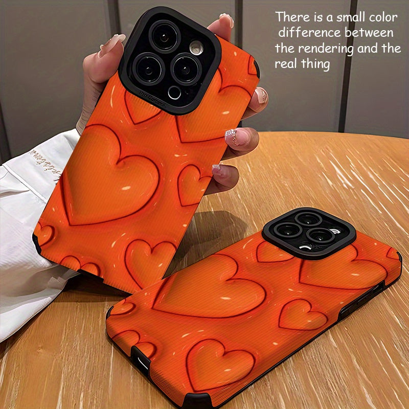 Coque de telephone, Le motif en forme de cœur, iphone