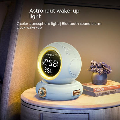 Astronaute Haut-parleur Bluetooth Lumière d'ambiance Sunrise