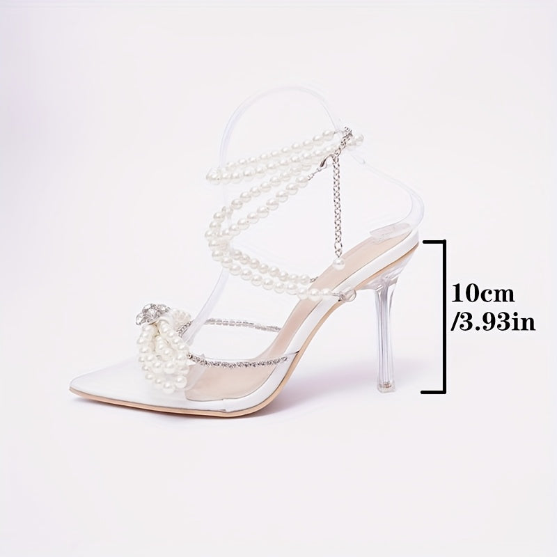 Sandales à talons fins