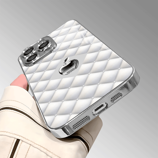 Coque de protection en verre trempé galvanisé avec motif imprimé, IPHONE - Topdecheztop.fr