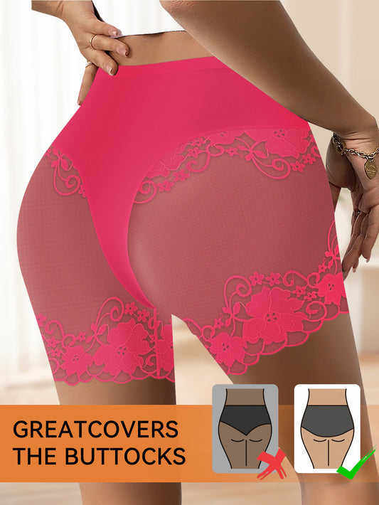 Lot de 7 culottes en dentelle jacquard pour femme | Maintien optimal